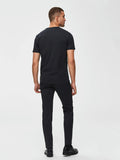 Aspen SS O-neck Tee Black