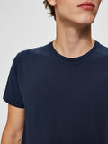 Aspen SS O-neck Tee Navy