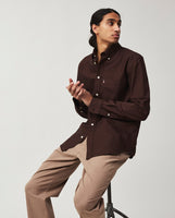 Casual Oxford BD Shirt Brown