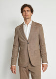 BS Pollino Linen Blazer Brown