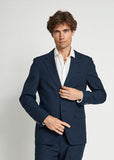 BS Pollino Linen Blazer Navy