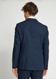 BS Pollino Linen Blazer Navy