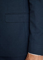 BS Pollino Linen Blazer Navy