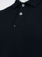 Crew Polo Dk Navy Blue