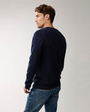 Bradley Organic Cotton Crew Dark Blue