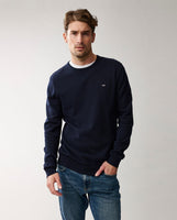 Bradley Organic Cotton Crew Dark Blue