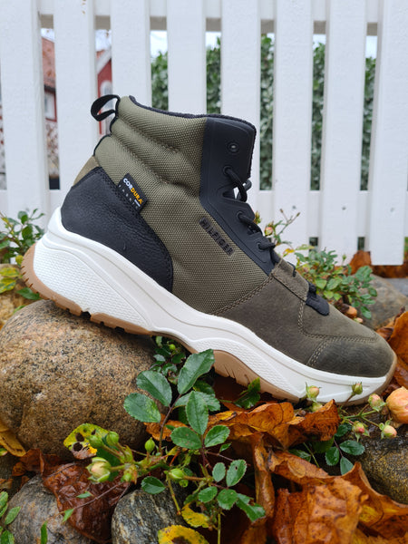 Outdoor Leather Boot Cordura Khaki