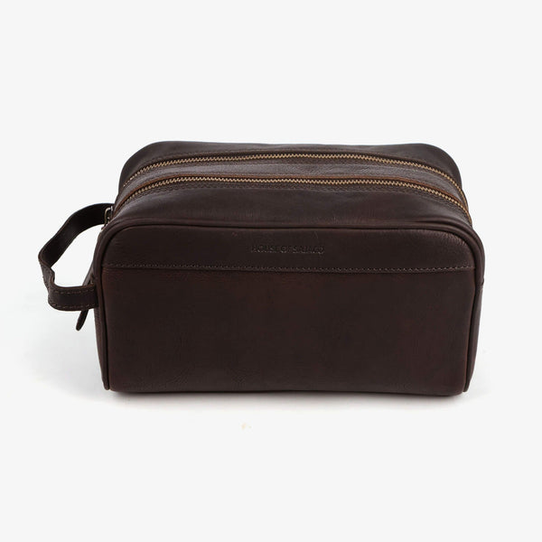 Toilet Bag Medium Brown