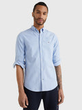 Core Stretch Slim Oxford Shirt Light Blue