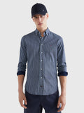 Jersey Stripe Shirt Navy Iris