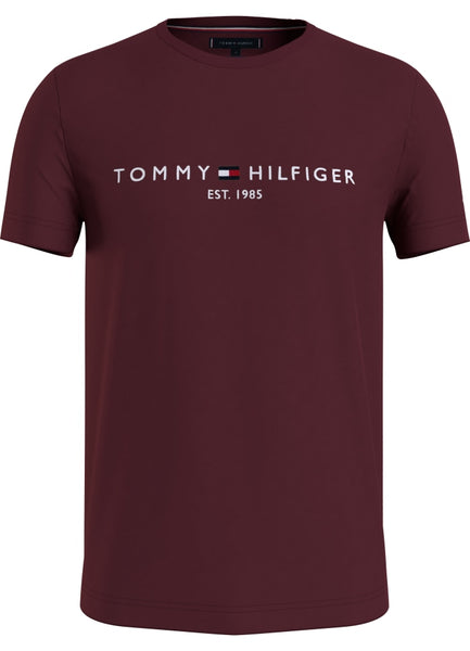 TOMMY LOGO TEE Rouge